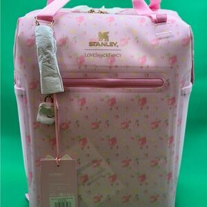 Stanley x LoveShackFancy Madeleine Ibiza Sunset Pink Floral Backpack, 14 qt New